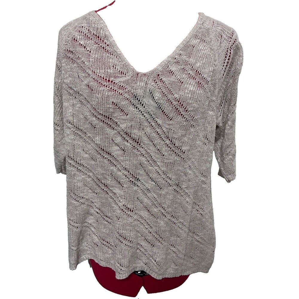 Eileen Fisher Women’s Beige Blouse Size XL